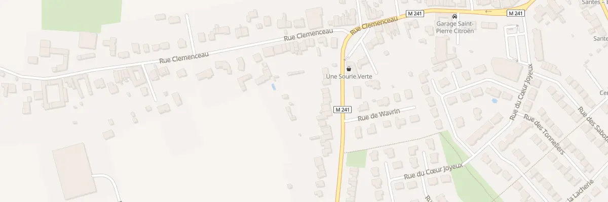 Plan du 12 Rue de Wavrin à Santes