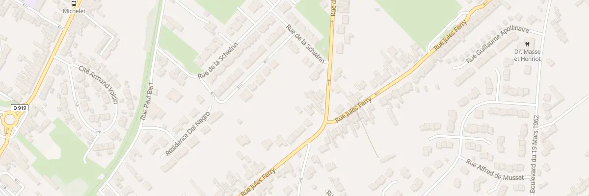 Plan du 492 Rue Jules Ferry à Hénin-Beaumont