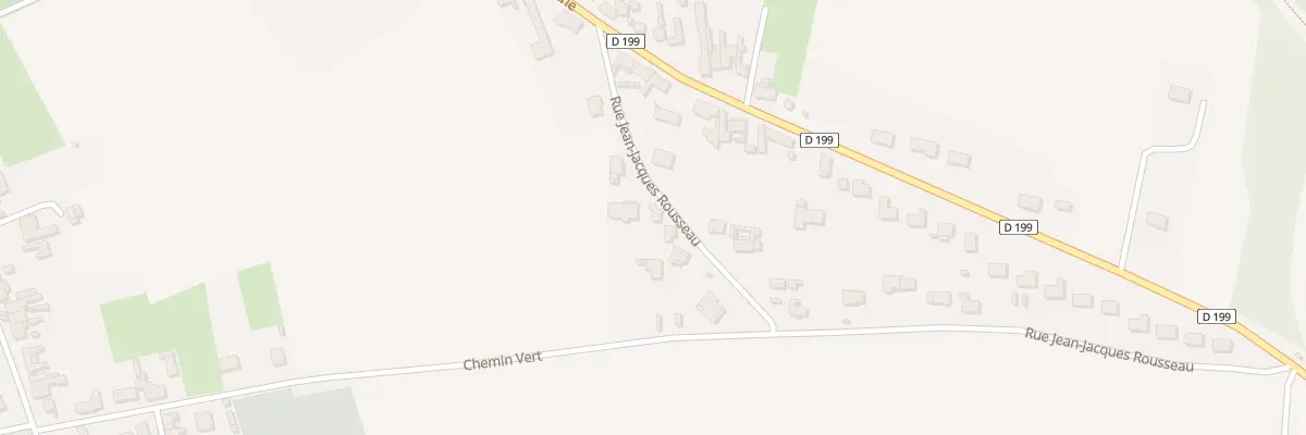 Plan du 6 Rue Jean Jacques Rousseau à Doingt