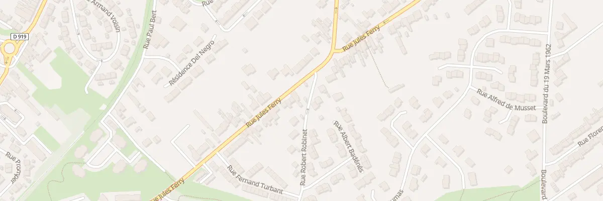Plan du 561 Rue Jules Ferry à Hénin-Beaumont