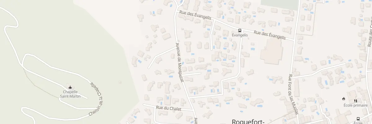 Plan du 17 Che de Montpezat à Roquefort-des-Corbières