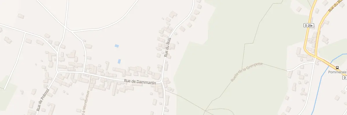 Plan du 23 Rue du Bois à Guérard