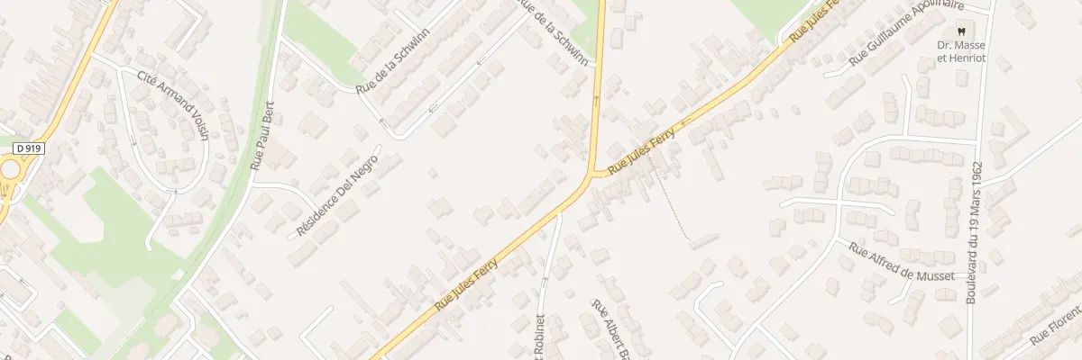Plan du 516 Rue Jules Ferry à Hénin-Beaumont