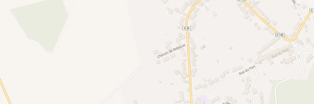 Plan du 8 Che de Bellevue à Lumigny-Nesles-Ormeaux
