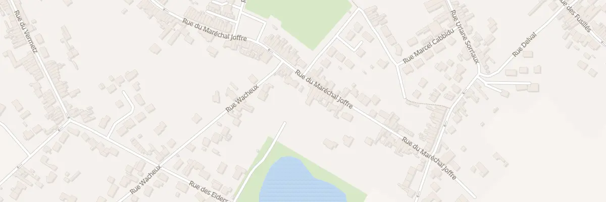 Plan du 96 Rue du Maréchal Joffre à Carvin
