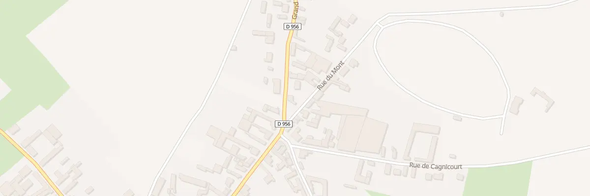 Plan du 9 Gr Grand Rue à Hendecourt-lès-Cagnicourt