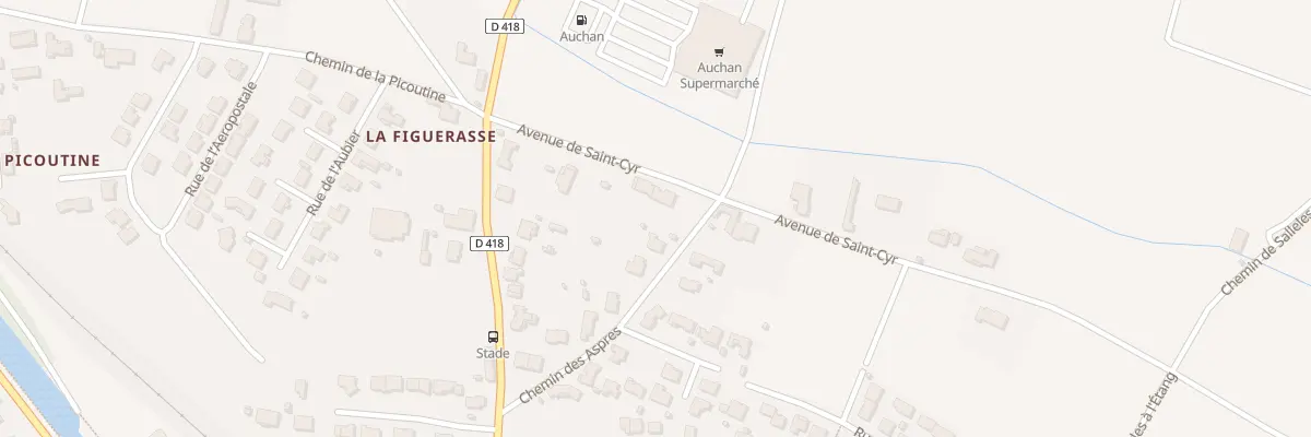Plan du 196 Che des Aspres à Sallèles-d’Aude