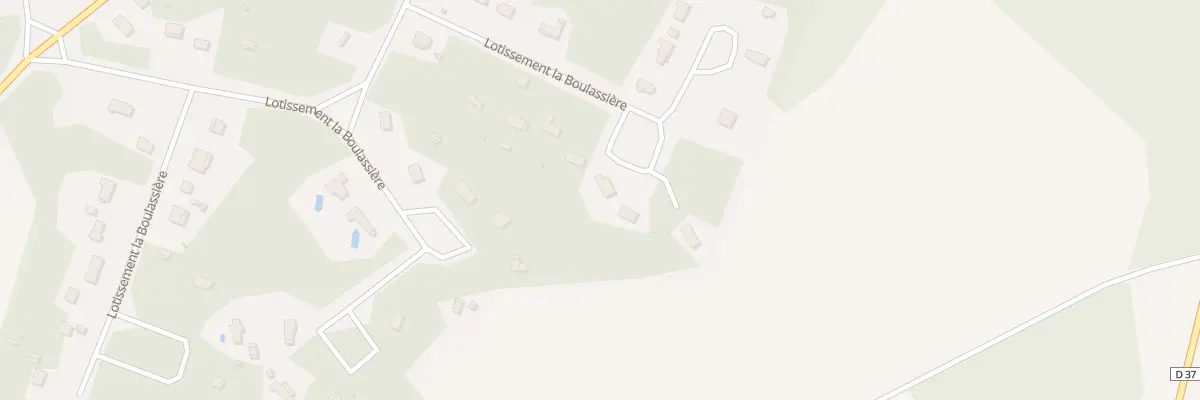 Plan du 43 La Boulassiere à Chuelles