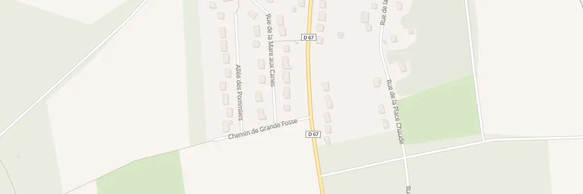 Plan du 52 Rue de la Mare aux Canes à Fontenailles