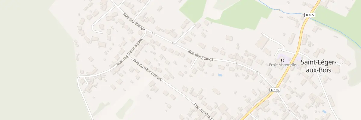 Plan du 26 Rue des Étangs à Saint-Léger-aux-Bois