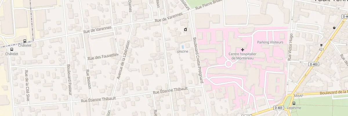 Plan du 26 Rue Bonnevin Carré à Montereau-Fault-Yonne