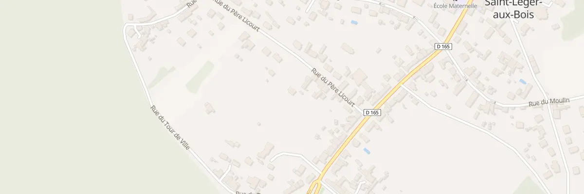 Plan du 14 Rue du Père Licourt à Saint-Léger-aux-Bois