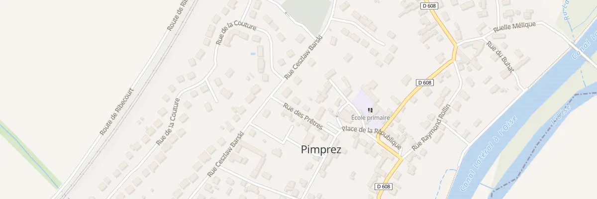 Plan du 80 Rue des Prêtres à Pimprez
