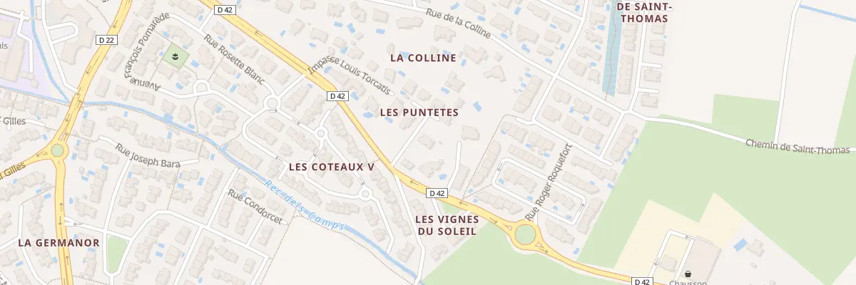 Plan du 5 Rue Joseph Anselm Clave à Cabestany