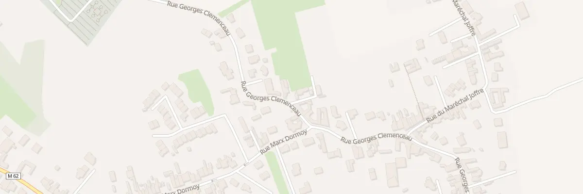 Plan du 549 Rue Georges Clémenceau à Wavrin
