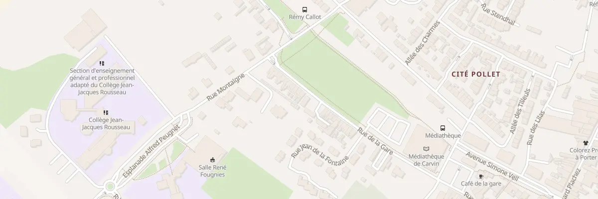 Plan du 441 Rue de la Gare à Carvin