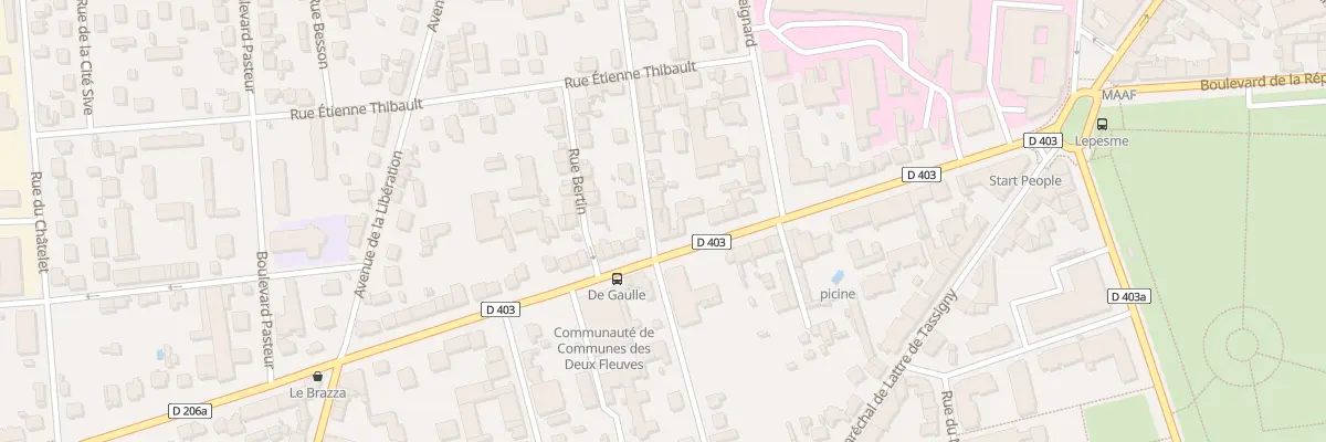 Plan du 2 Rue Bonnevin Carré à Montereau-Fault-Yonne