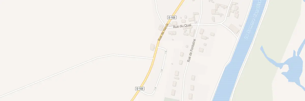 Plan du 10 Rue de Nesle à Pargny