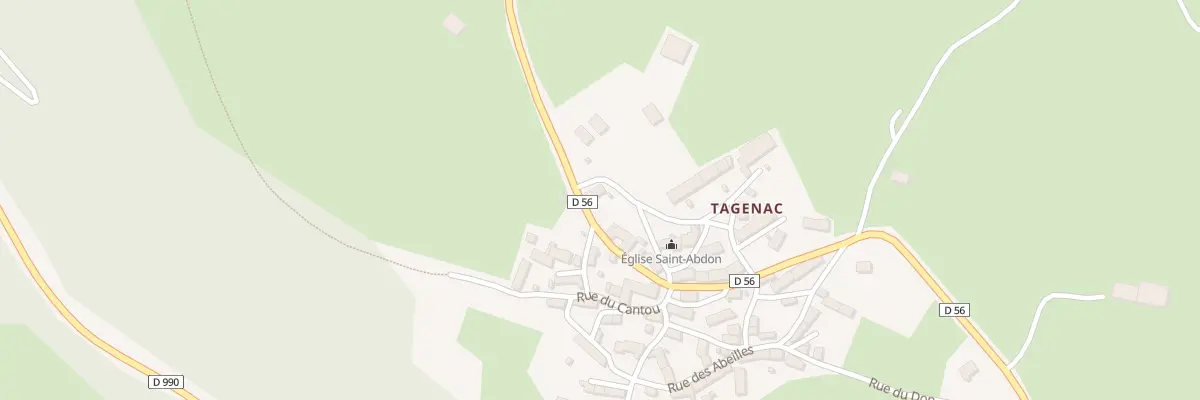 Plan du 20 Rte Puy de Boussac à Neuvéglise-sur-Truyère