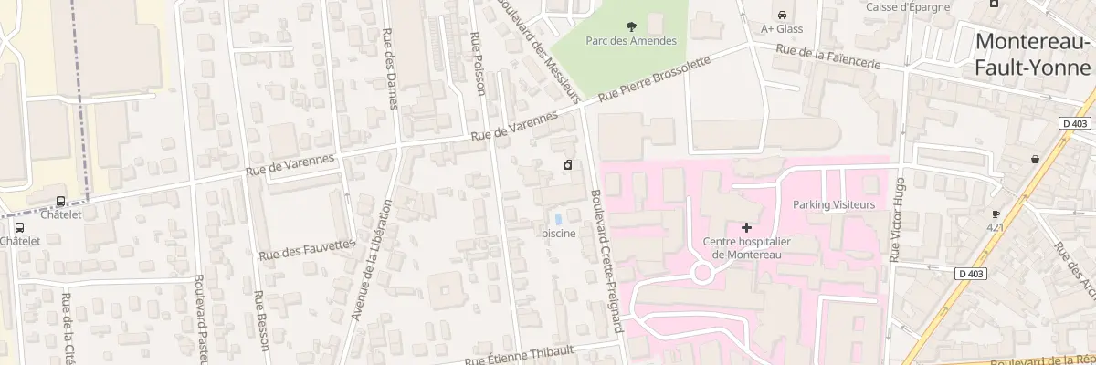 Plan du 36B Rue Bonnevin Carré à Montereau-Fault-Yonne