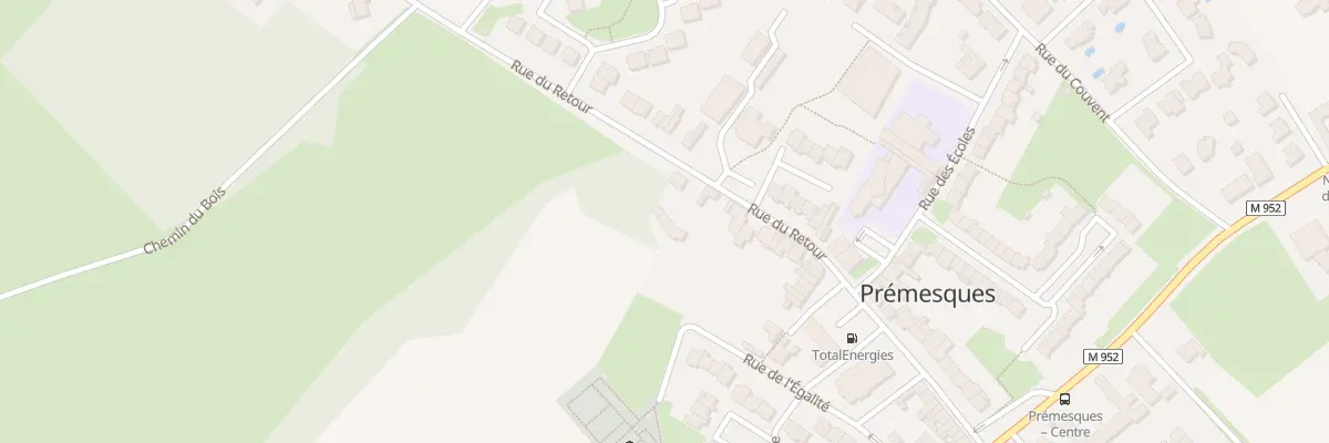 Plan du 273 Rue du Retour à Prémesques