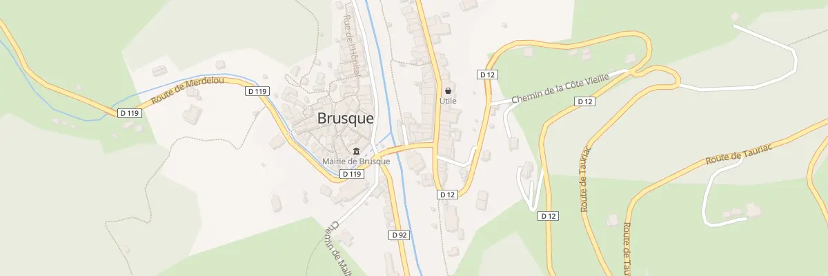 Plan du 5162 Pl de la Poste à Brusque