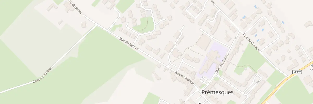 Plan du 310 Rue du Retour à Prémesques