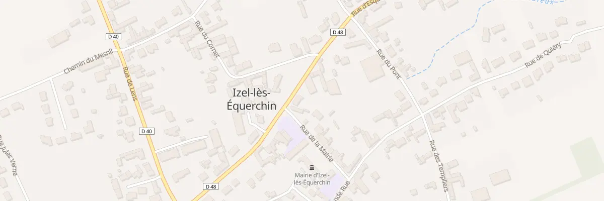 Plan du 18 Rue de l’Eglise à Izel-lès-Équerchin