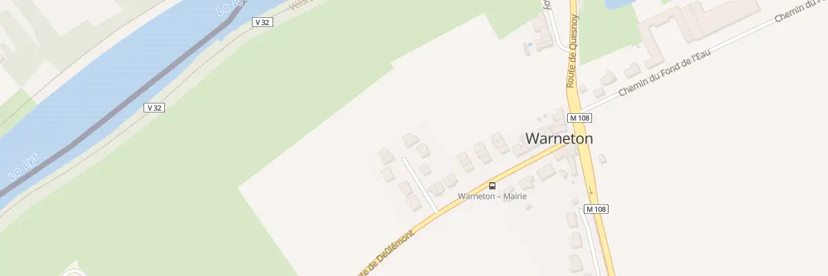Plan du 5 Prairies de la Lys à Warneton