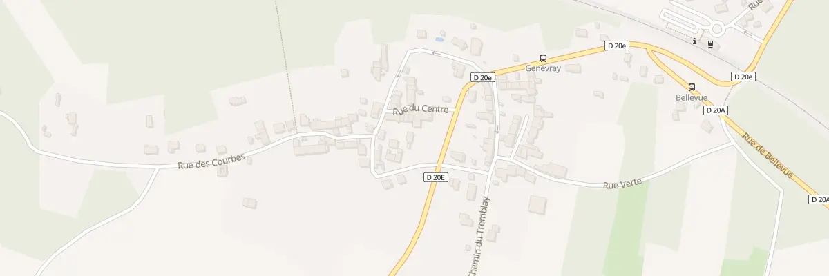 Plan du 6 Rue des Courbes à Guérard