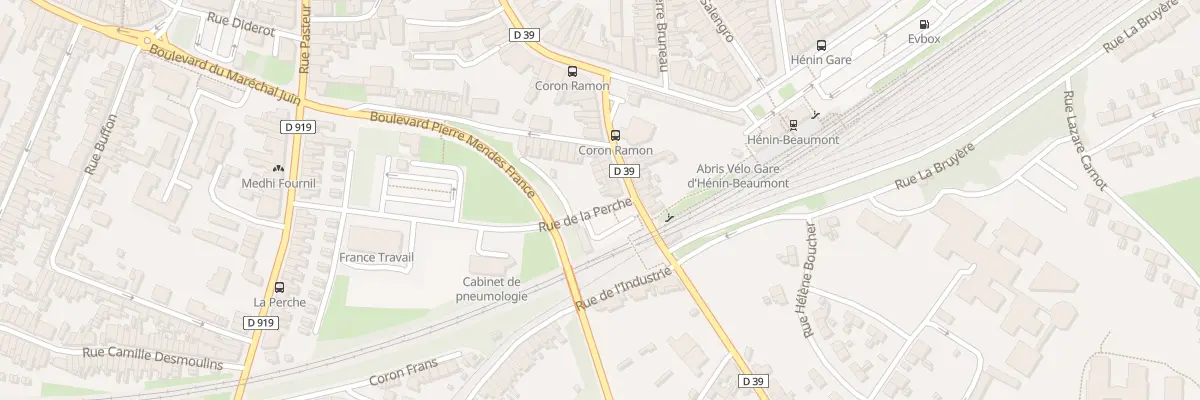 Plan du 90 Rue Henri Barbusse à Hénin-Beaumont