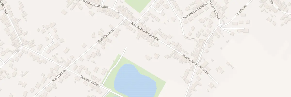 Plan du 110 Rue du Maréchal Joffre à Carvin