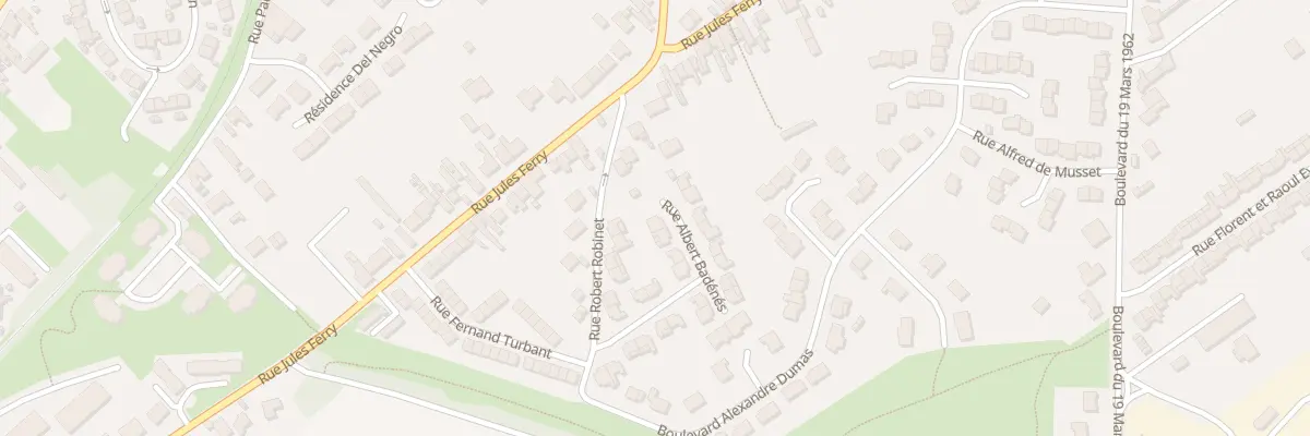 Plan du 153 Rue Albert Badénés à Hénin-Beaumont