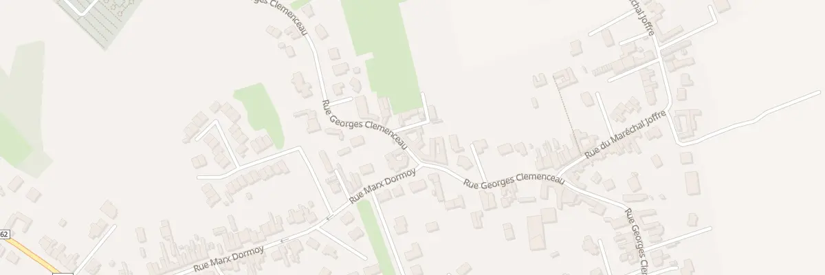 Plan du 575 Rue Georges Clémenceau à Wavrin