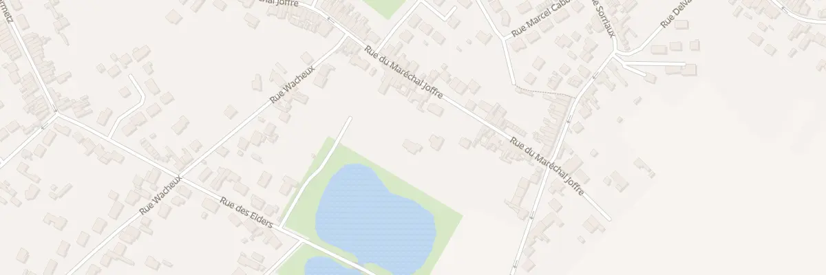 Plan du 114 Rue du Maréchal Joffre à Carvin
