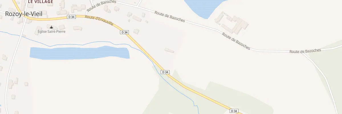 Plan du 475 Rte d’Ervauville à Rozoy-le-Vieil