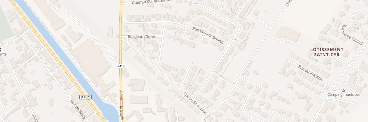 Plan du 6 Rue Aime Cesaire à Sallèles-d’Aude
