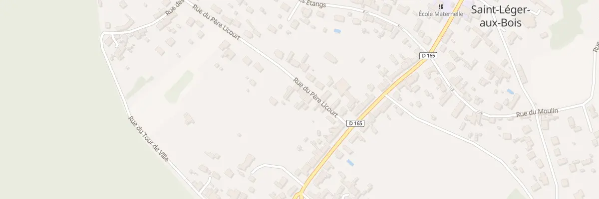 Plan du 8 Rue du Père Licourt à Saint-Léger-aux-Bois