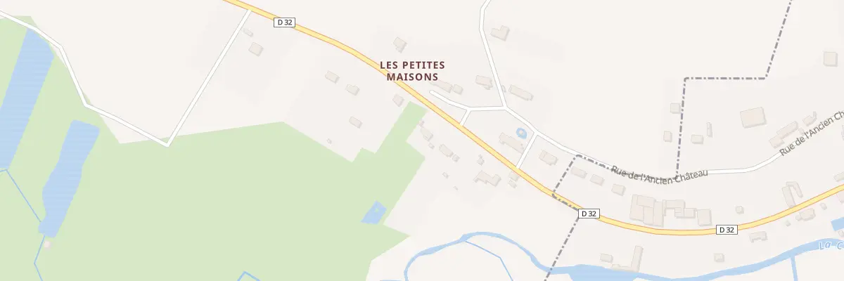 Plan du 108 Les Petites Maisons à Courtemaux