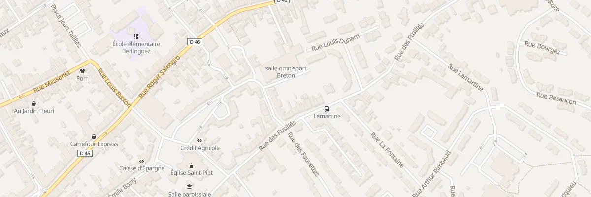 Plan du 31 Rue des Fusillés à Courrières