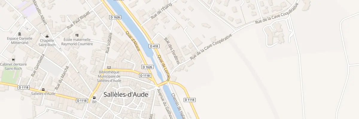 Plan du 19 Rue des Fenêtres à Sallèles-d’Aude