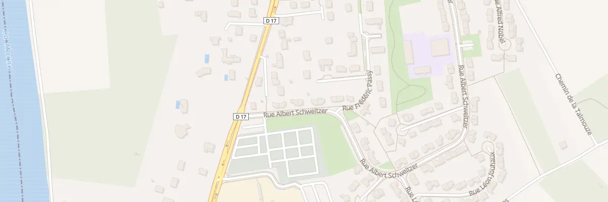 Plan du 7 Rue Albert Schweitzer à Trilport