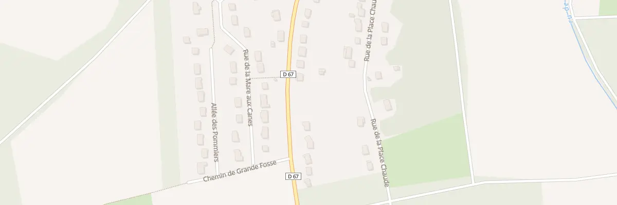 Plan du 293 Rte de Glatigny à Fontenailles