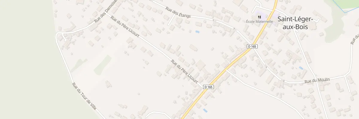 Plan du 5T Rue du Père Licourt à Saint-Léger-aux-Bois