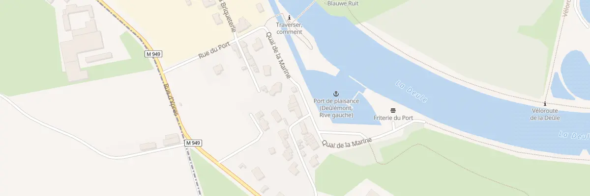 Plan du 22 Quai de la Marine à Deûlémont