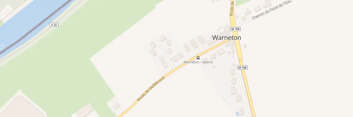 Plan du 20 Rte de Deûlémont à Warneton