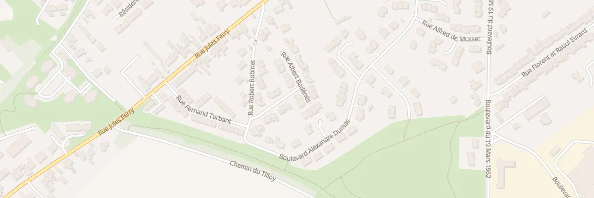 Plan du 98 Rue Albert Badénés à Hénin-Beaumont