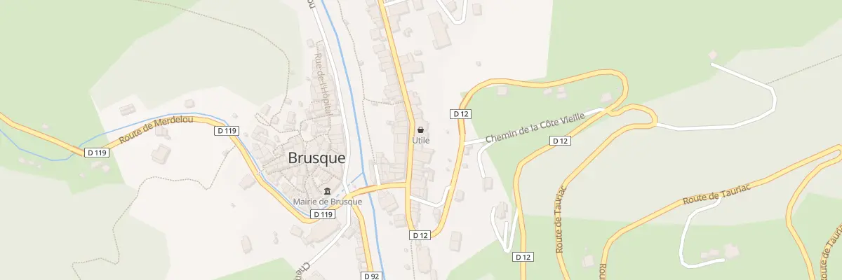 Plan du 5130 Brusque à Brusque
