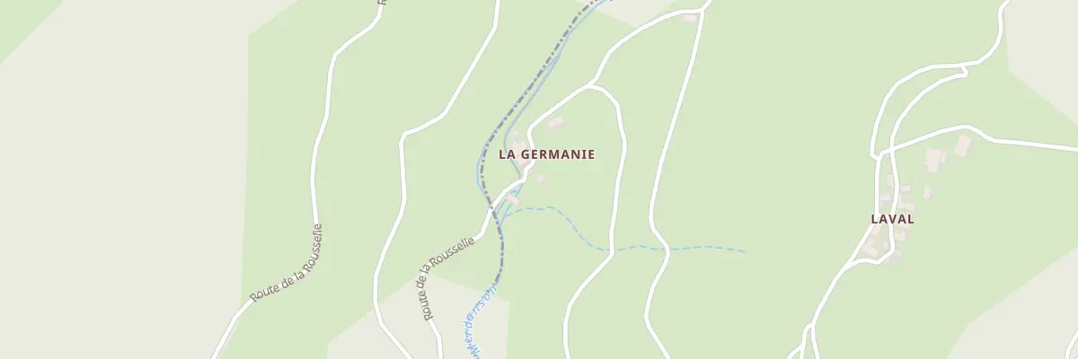 Plan du 5378 La Germanie à Saint Geniez d’Olt et d’Aubrac