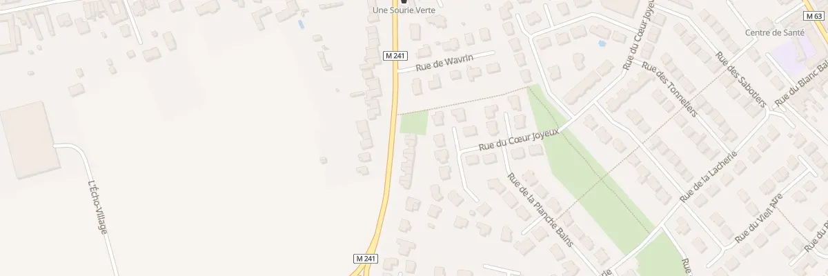 Plan du 19B Rue de Wavrin à Santes